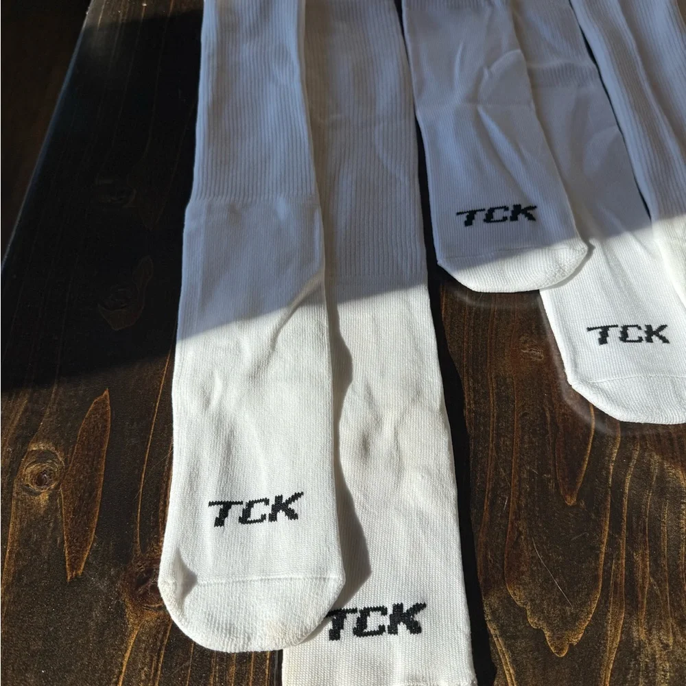 Colorful youth softball Socks Set-pink, black, white & orange - Picture 3 of 9